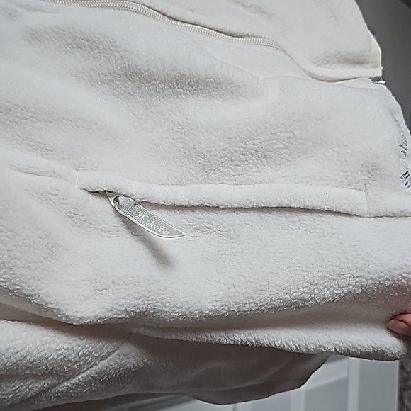 Columbia Fleece Zip-Up Jacket in Women's Size Medium EUC - Picture 5 of 12